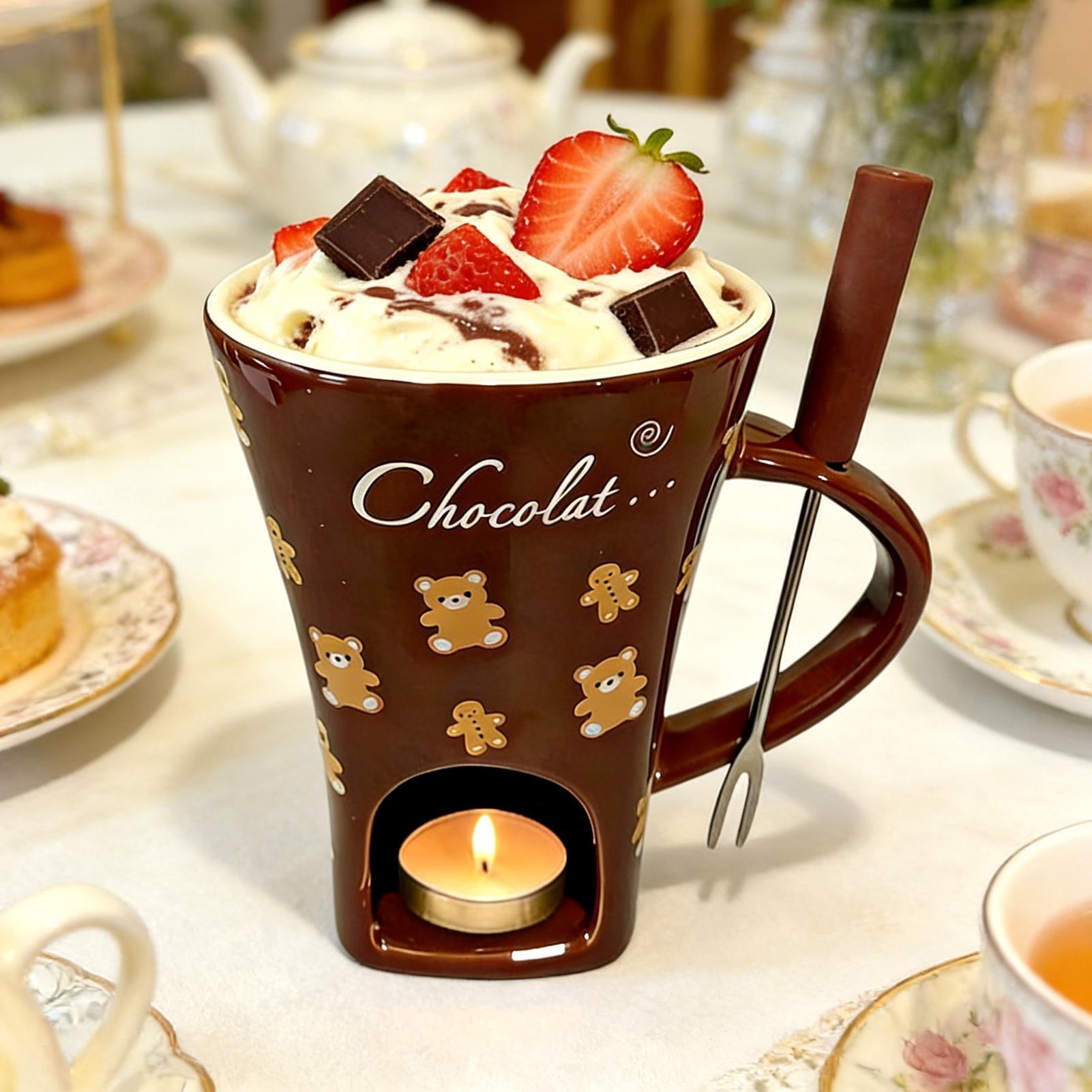 Çikolata Eritme Kabı 130ml Kiş - Fondue Pot Ceramic incelemesi ve fiyatı