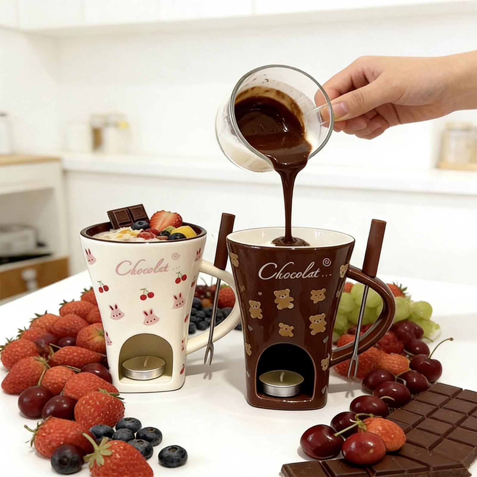 Çikolata Eritme Kabı 130ml Kiş - Fondue Pot Ceramic incelemesi ve fiyatı