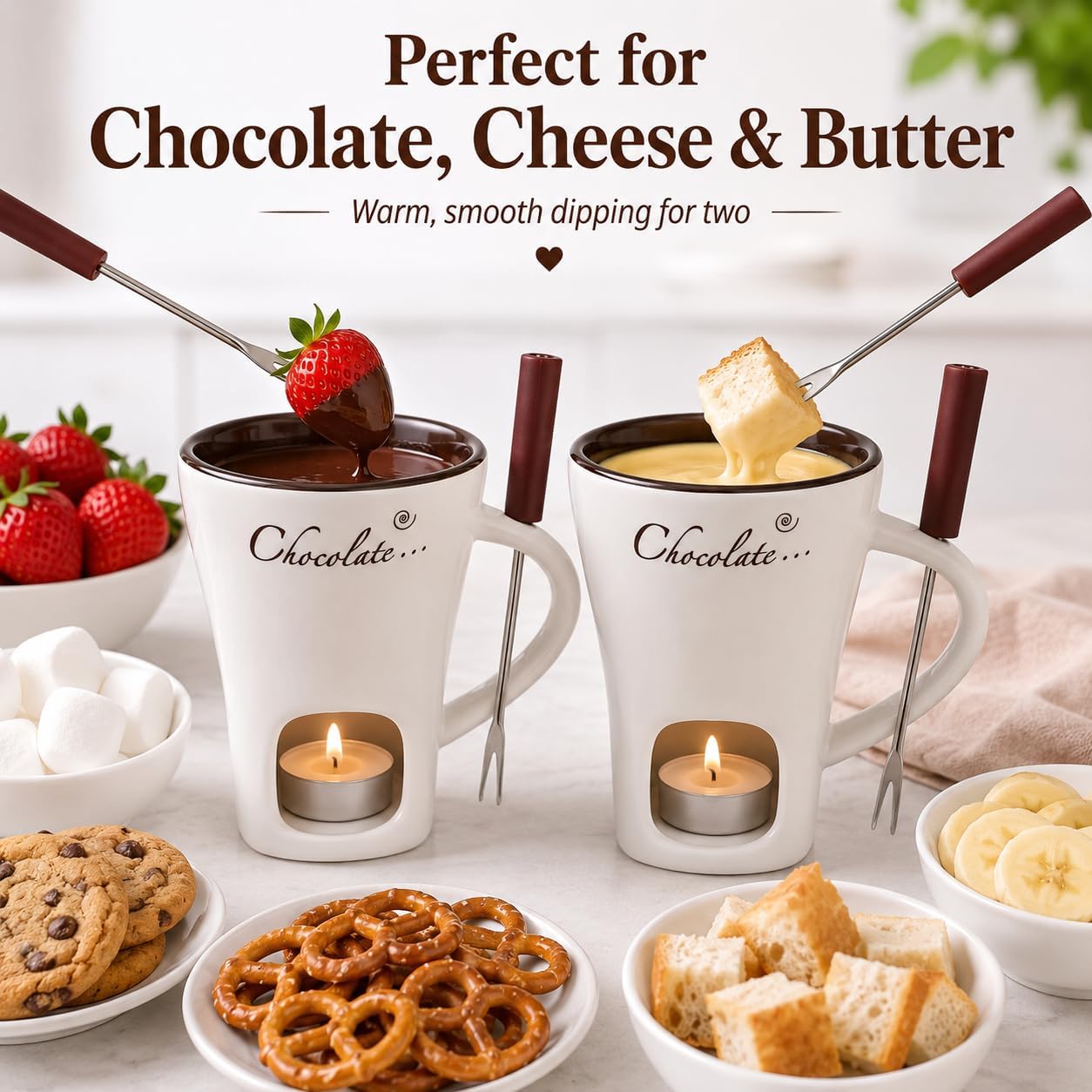 Tatlı Seramik Fondü Kupası ve  - Fondue Pot Ceramic incelemesi ve fiyatı