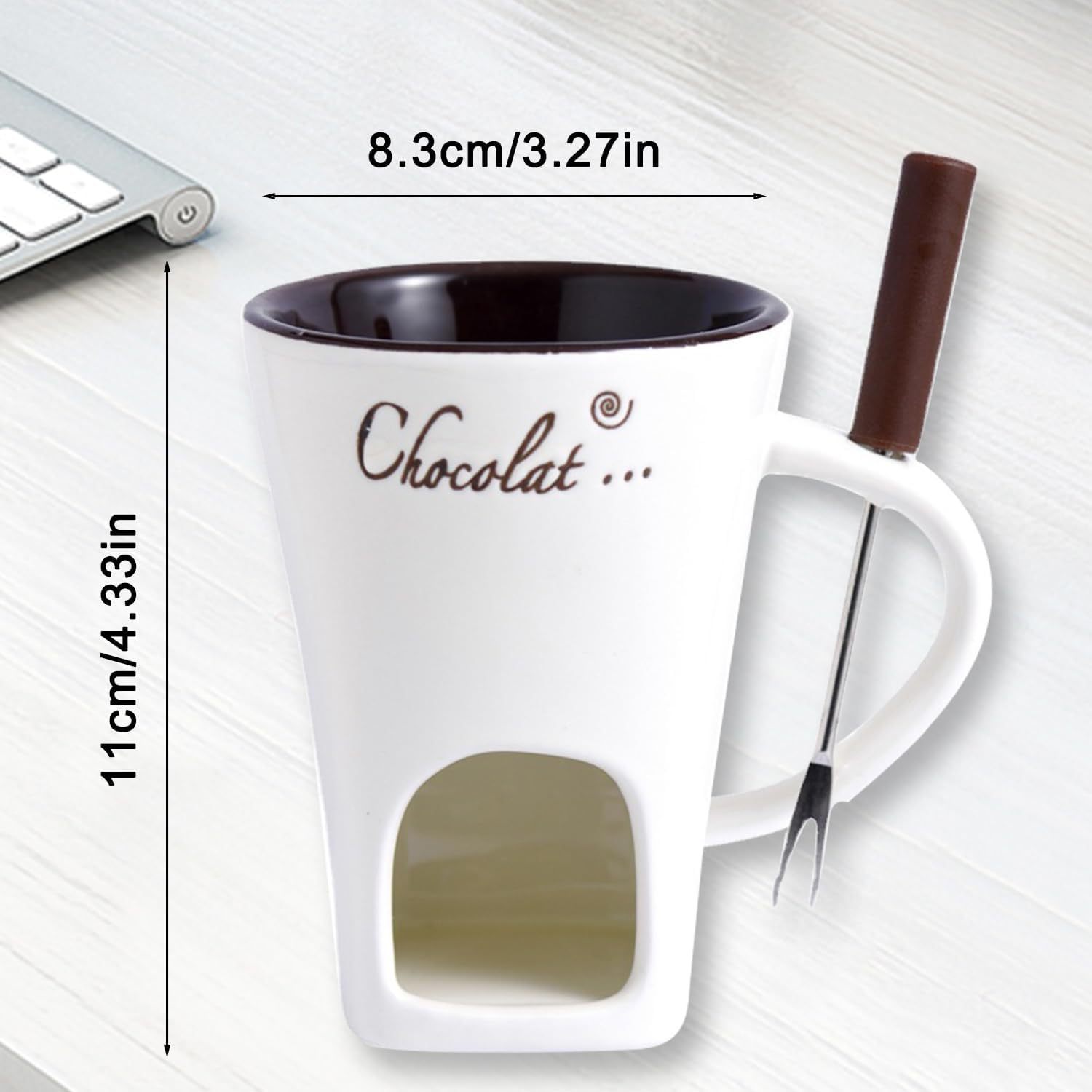 Seramik Çikolata Fondü Kupa Ya - Fondue Pot Ceramic incelemesi ve fiyatı