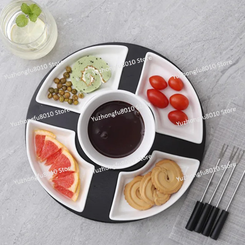 Beyaz Sırlı Seramik Çikolata F - Fondue Pot Ceramic incelemesi ve fiyatı