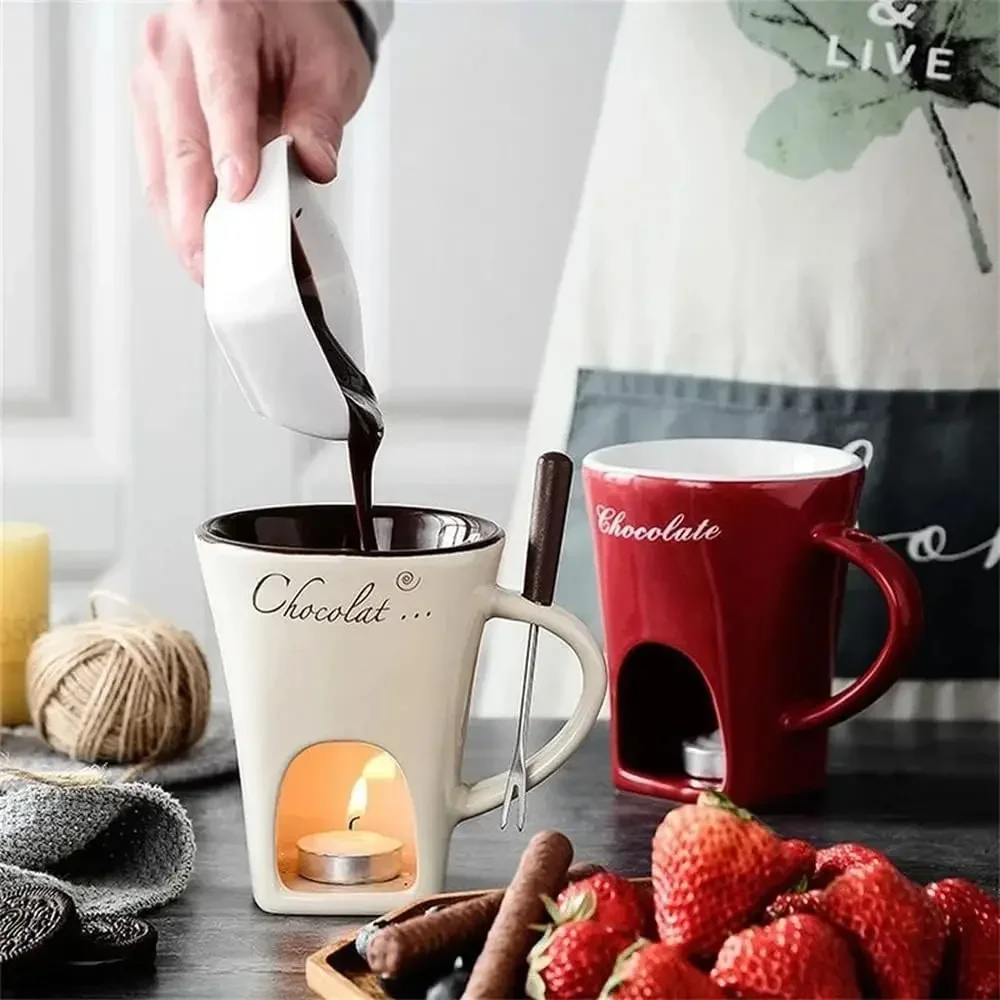 Yeni Küçük Fondü Kupa Seti Kiş - Fondue Pot Ceramic incelemesi ve fiyatı