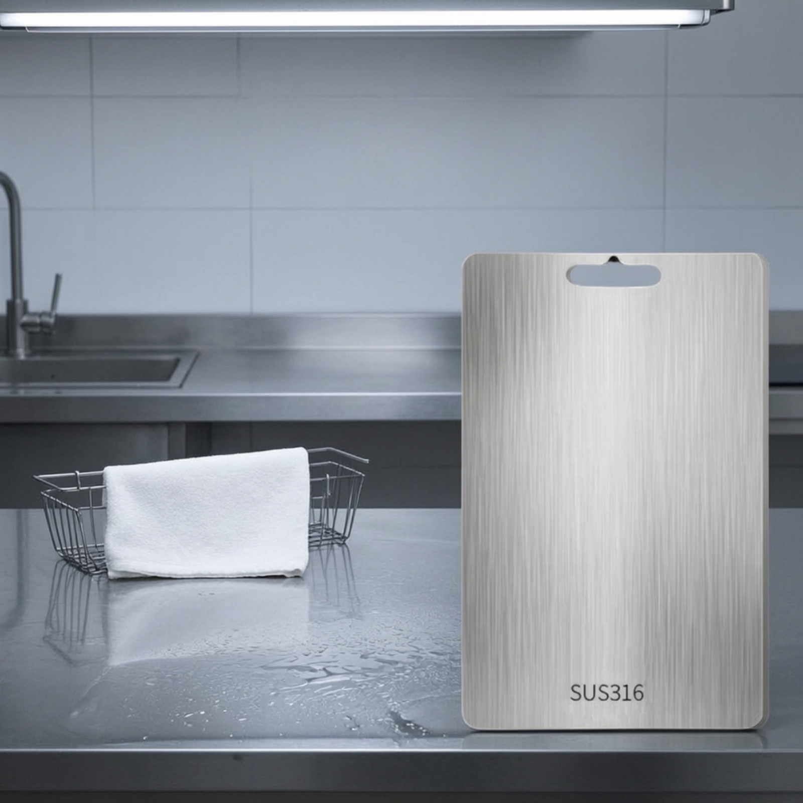Paslanmaz Çelik Kesme Tahtası  - Home Cooking Kitchen incelemesi ve fiyatı
