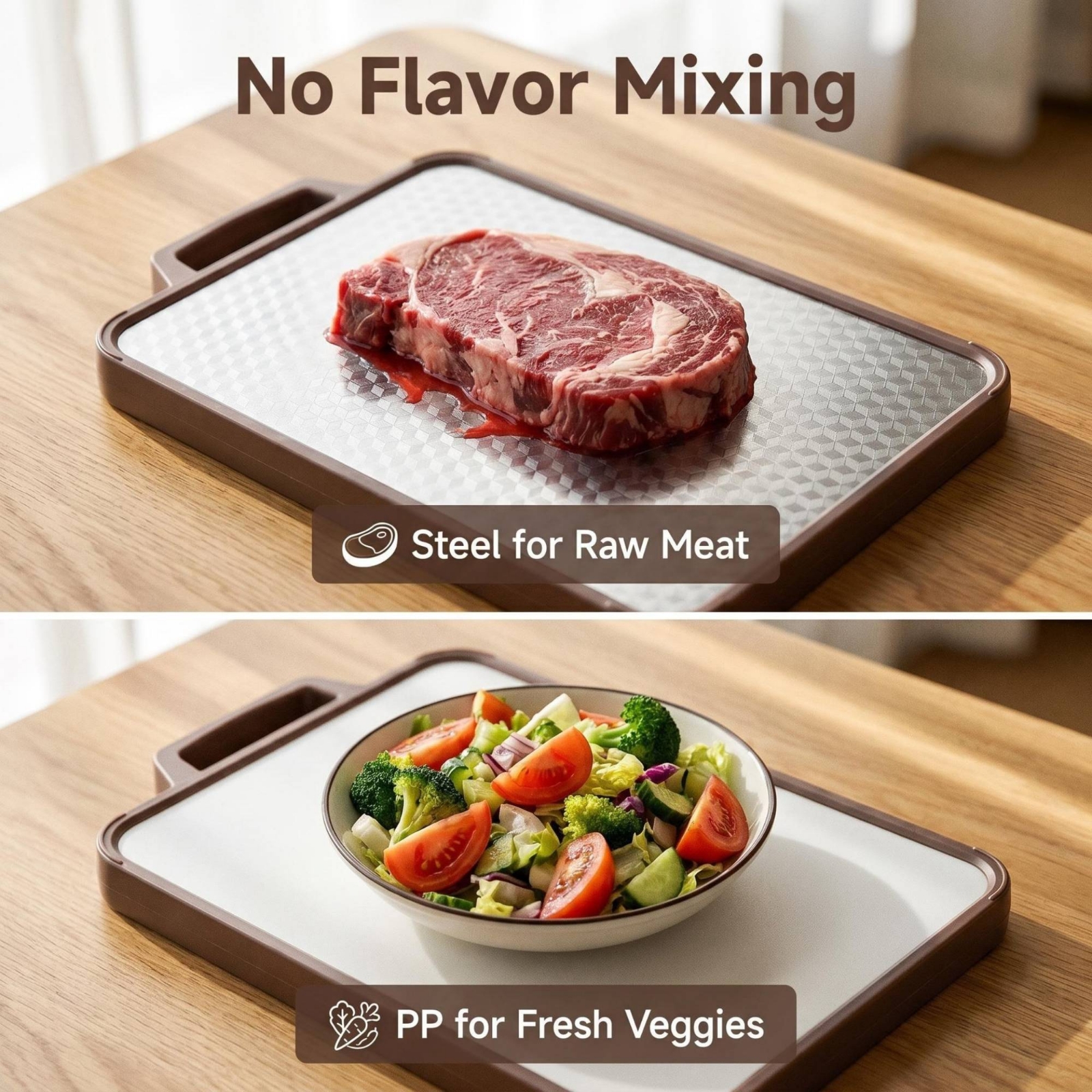 Çift Taraflı Kesme Tahtası Pas - Home Cooking Kitchen incelemesi ve fiyatı