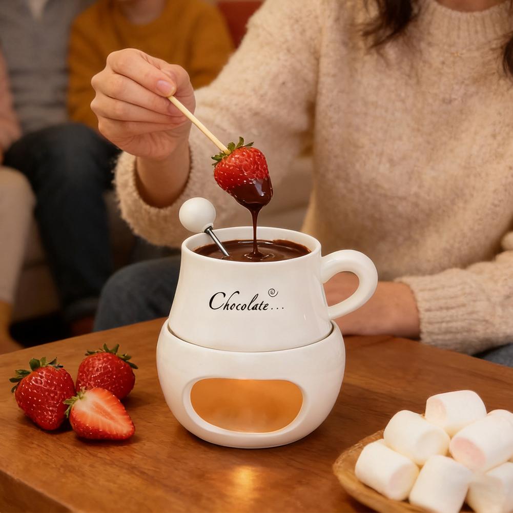 Çikolata Fondü Kupası Seramik  - Fondue Pot Ceramic incelemesi ve fiyatı
