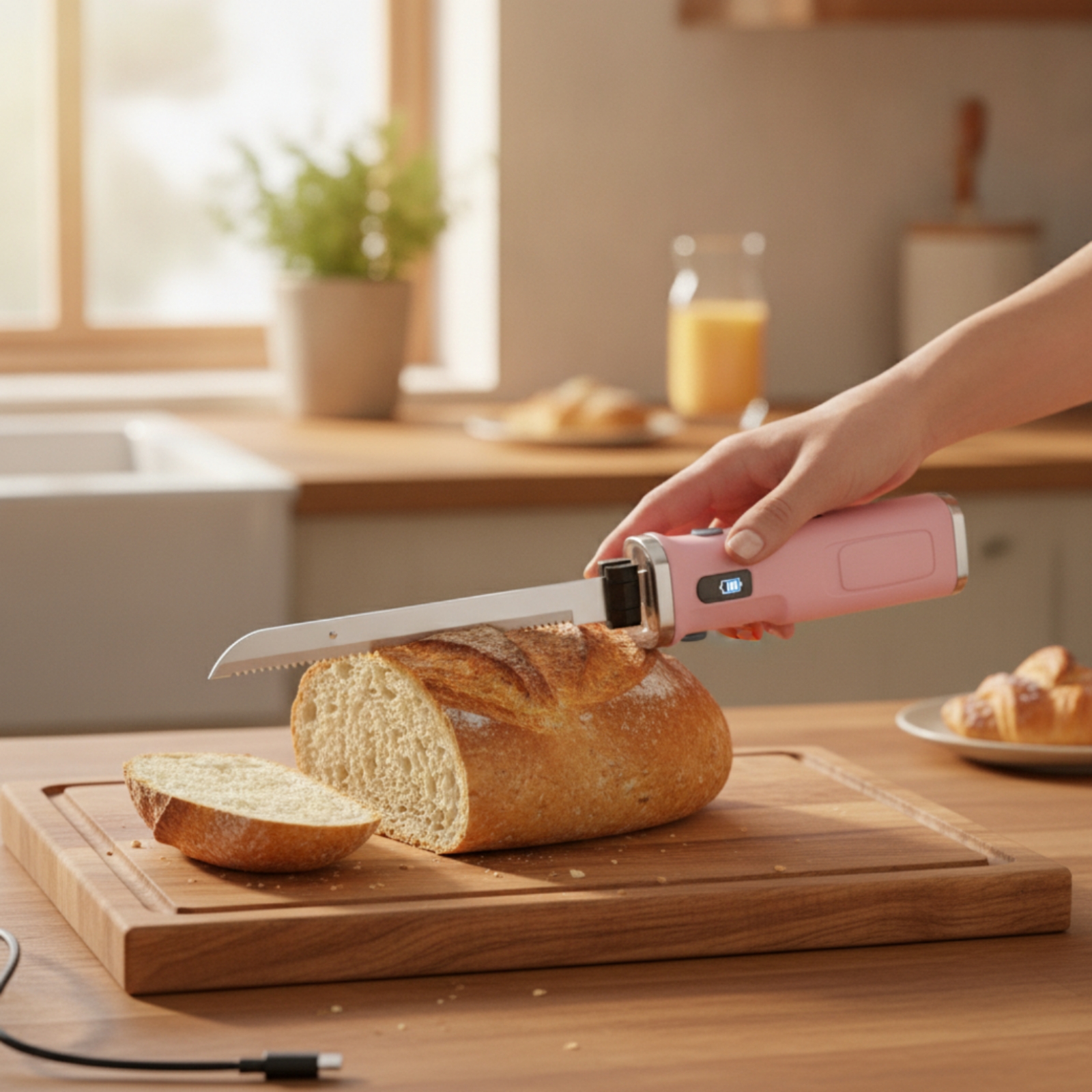 Elektrikli Ekmek Dilimleyici E - Home Cooking Electric incelemesi ve fiyatı