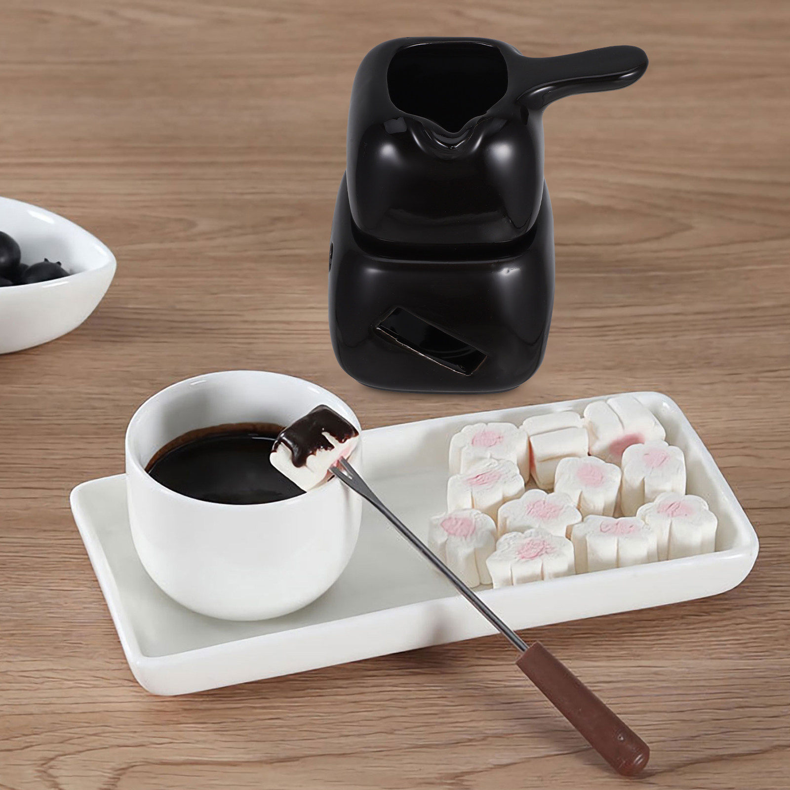 Seramik Fondü Çikolata Eritme  - Fondue Pot Ceramic incelemesi ve fiyatı
