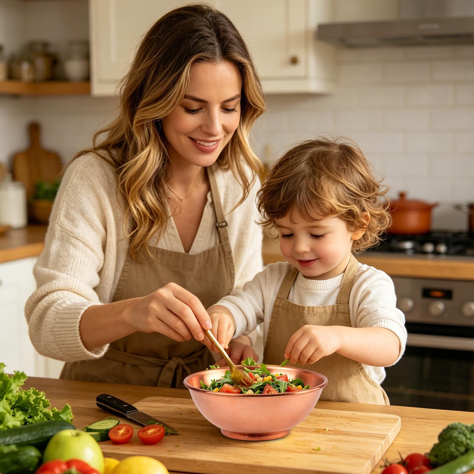 Bakır Kase Büyük Saklama Kapla - Home Cooking Kitchen incelemesi ve fiyatı