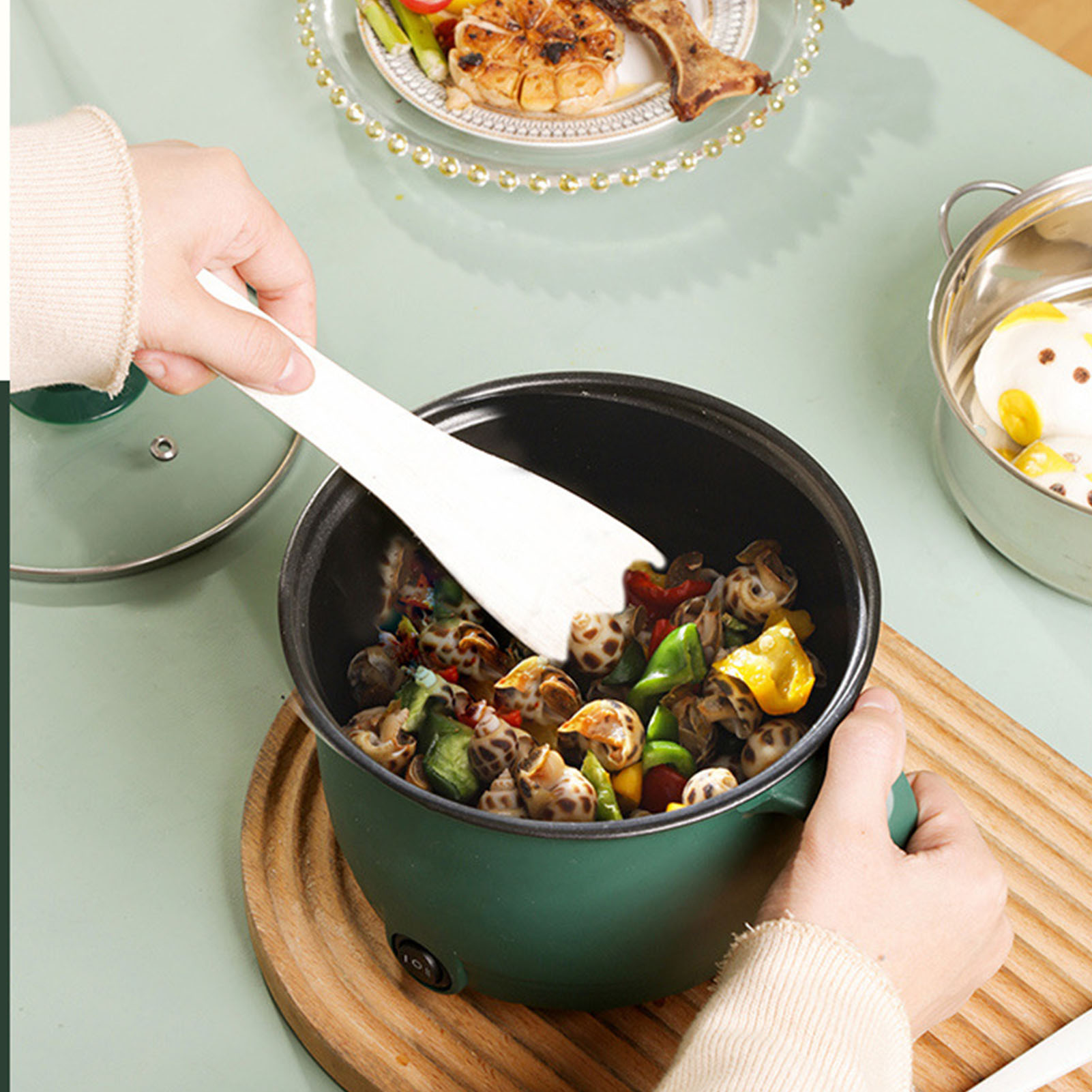 Elektrikli Pişirme Tenceresi 1 - Home Cooking Electric incelemesi ve fiyatı